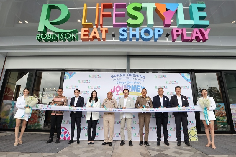 Central Retail expands business on the Andaman coast, strengthening its strategic location with a  “WORLD-CLASS TOURISM DESTINATION” in a 1.1 billion Baht investment with the launch of  Robinson Lifestyle and Robinson Department Store Thalang,  responding to the growing purchasing power in Phuket, starting on 25th August 2022.