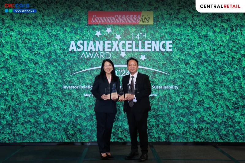 Marking four consecutive years of recognition, Central Retail has won five prestigious regional accolades at the 14th Asian Excellence Award, reinforcing its leadership as the top retailer and wholesaler in Thailand, Vietnam, and Italy
