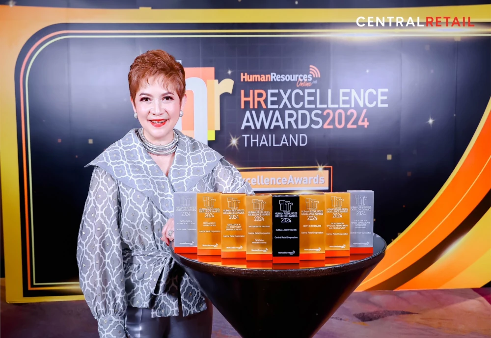 เซ็นทรัล รีเทล ยืนหนึ่งกวาด 8 รางวัล จากเวที HR Excellence Awards Thailand 2024